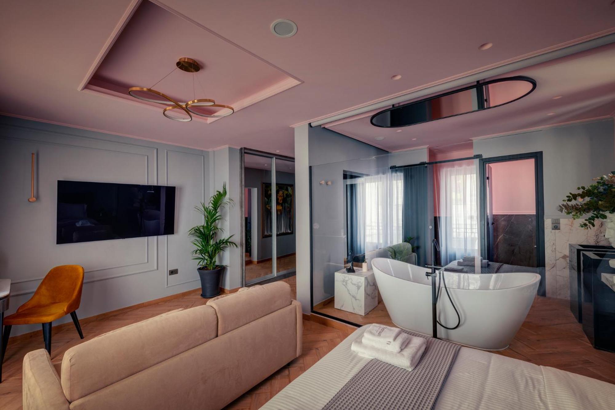 Ninemian Suites Syros エルムポリ エクステリア 写真