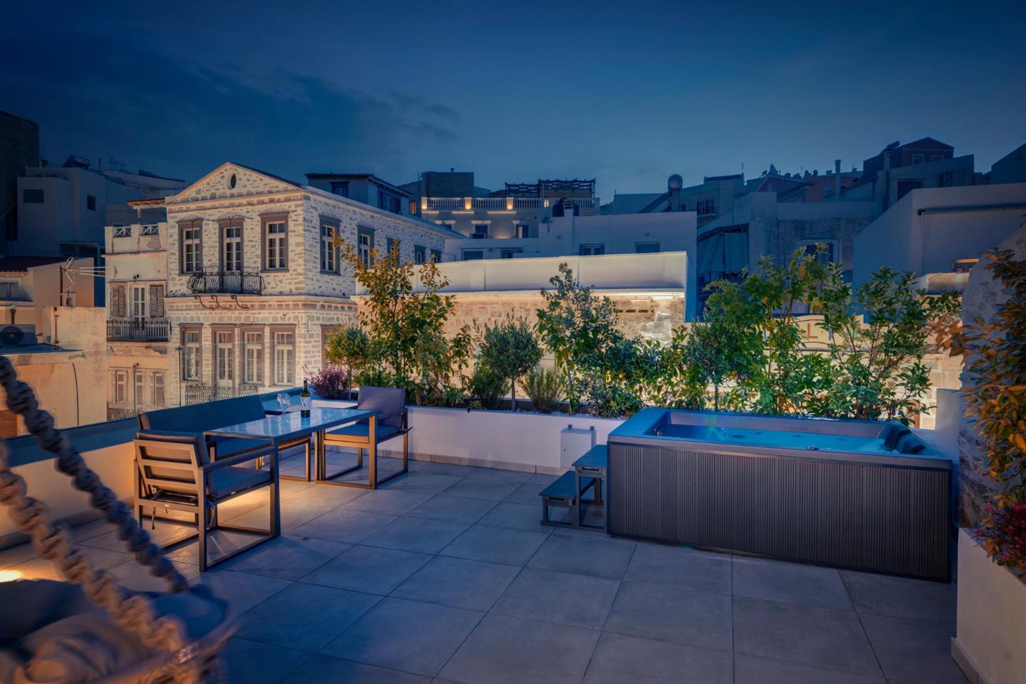 Ninemian Suites Syros エルムポリ エクステリア 写真